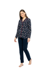 MOD Women Button Up Pajama Set